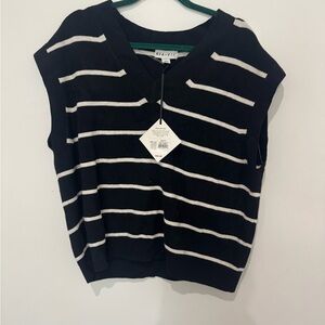 Ava & Viv Monochrome Knit Vest